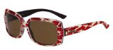 Christian Dior DIOR 60S 2 Sunglasses TSA (8U) PANTHER BE (DK BROWN) 56/17 Medium