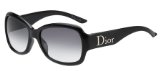 Dior Christian Dior DIOR PARIS 2 Sunglasses 584 (7V) BLACK (GREY SF) 56/17 Medium