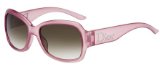 Dior Christian Dior DIOR PARIS 2 Sunglasses TRP (DB) PINK TRANS (BROWNGREY SF) 56/17 Medium