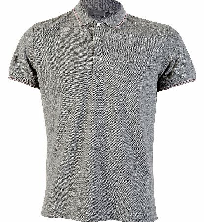 Homme Contrast Trim Polo