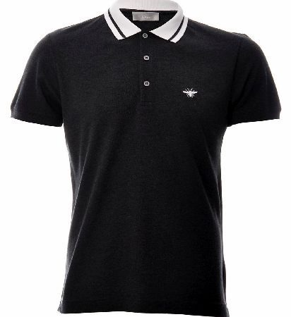 Dior Homme Signature Logo Polo Grey