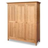 Direct Forest Products Oakhampton 3 Door Wardrobe in Ash