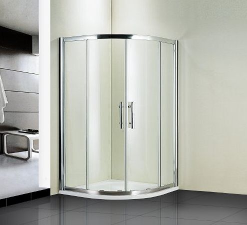 Direct Shower Solutions DSS 800 Walk in Shower Enclosure Quadrant Cubicle Corner Stone Tray Bathroom amp; Free Waste. CHEAPEST ON AMAZON