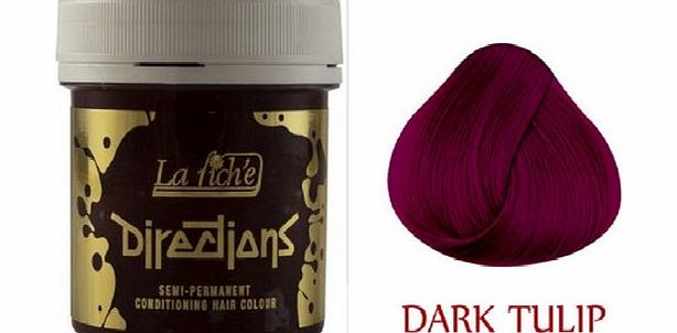 Directions hair dye color dark Tulip semi permanent hair colour