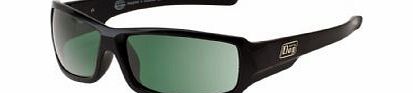 Bubby Womens Sunglasses BLACK/GREEN