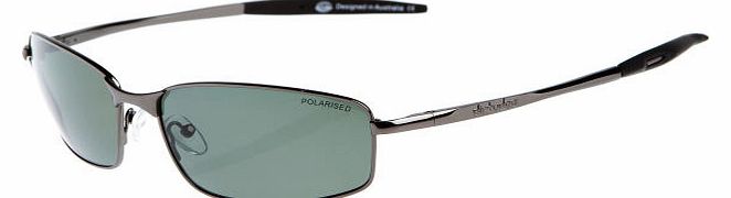 Dirty Dog Mens Dirty Dog Goose Sunglasses - Gunmetal/Green
