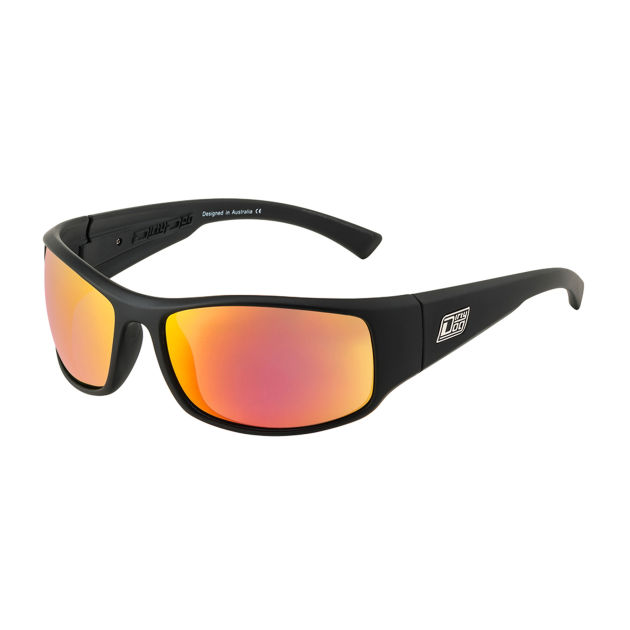 Dirty Dog Mens Dirty Dog Muzzle Sunglasses - Satin Black