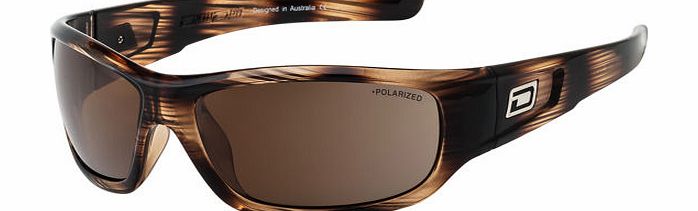 Dirty Dog Mens Dirty Dog Sythe Sunglasses - Line Brown