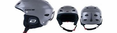 Orbit Dark Silver Snow Helmet