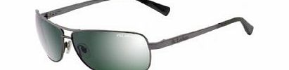 Steed Sunglasses Gunmetal/ Green