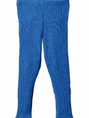 Disana Knitted Baby Leggings/Trousers in Organic Merino Wool-Blue-98/104 2-4 y
