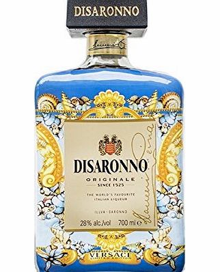 Disaronno  Amaretto Almond Liqueur Versace Limited Edition Bottle