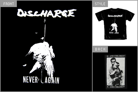 Discharge (Never Again) T-shirt