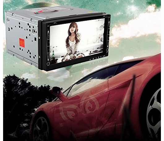 7 inch Dash Double DIN Car CD DVD Player Digital Touch Screen Stereo A/FM MP3 Promotion Now