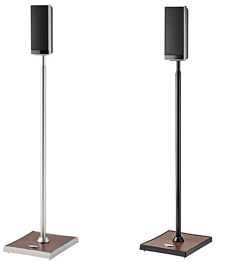 Discontinued Omnimount Gemini 1 Speaker Stands - Black GEM1B
