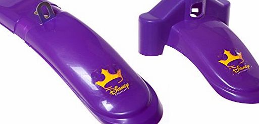 Disney 12`` OR 14`` DISNEY PRINCESS Kid Bike MUDGUARDS Front and Rear (No fittings needed)