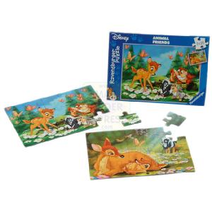 Disney Animal Friends 2 x 20 Piece Jigsaw Puzzles