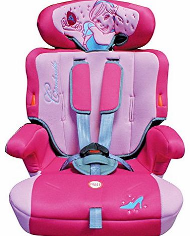 Disney Baby Child Seat Princess 1/2/3 9-36 Kg (12 Months, Pink)