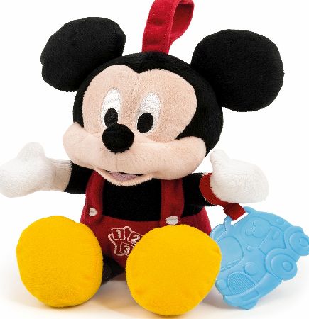 Disney Baby Mickey Mouse Small Talking Soft Toy