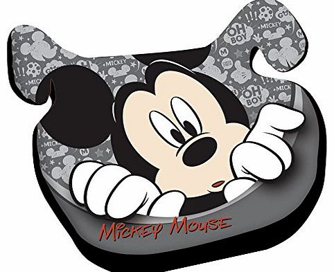 Disney Baby Universal Baby Booster Seat Mickey Group 2/3 15-36 Kg (36 Months, Grey)