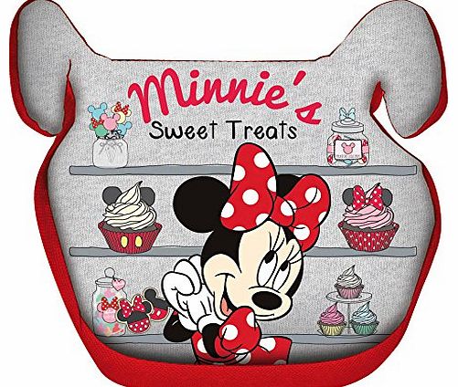 Disney Baby Universal Baby Booster Seat Minnie Group 2/3 15-36 Kg (36 Months, Red)