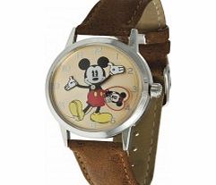 Disney by Ingersoll Ladies Mickey Brown Watch
