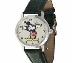 Disney by Ingersoll Mens Mickey Green Watch