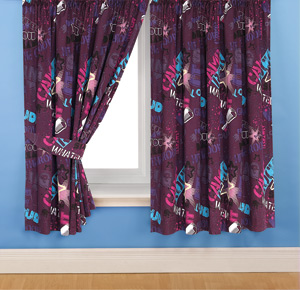 Camp Rock 66 inch x 72 inch Curtains