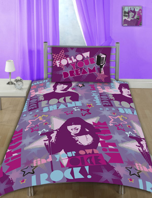 disney Camp Rock Single Duvet Cover Set