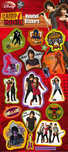 Camp Rock Sticker Sheet