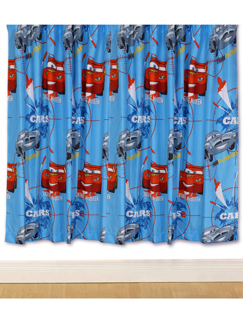 Disney Cars 2 Espionage Curtains