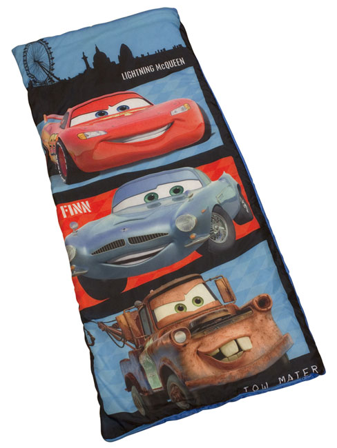 Disney Cars 2 Espionage Sleeping Bag