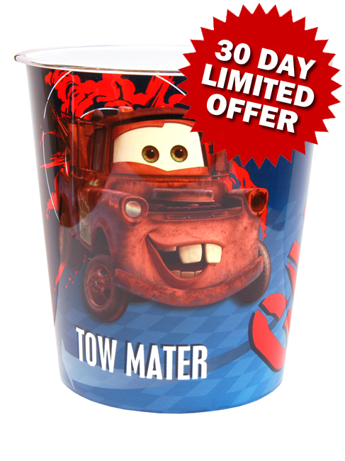 Disney Cars 2 Wastepaper Bin