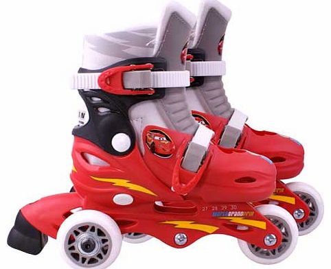 Disney Cars Cars 2 Adjustable 3 Wheel Skates