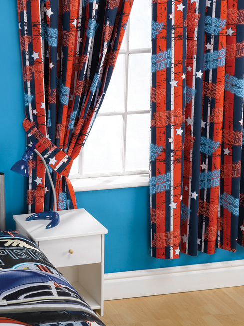 Curtains and#39;Stripesand39; Design 72 Drop