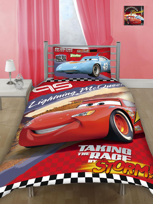 Disney Cars Duvet Cover and Pillowcase Storm