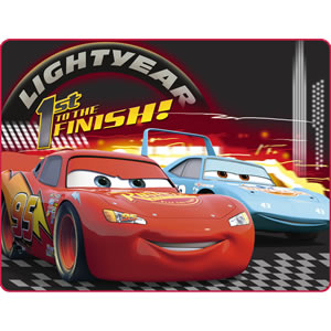 Disney Cars Fleece Blanket - Lightyear