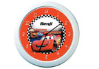 disney Cars Personalised Clock