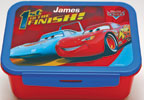 Cars Personalised Lunchbox