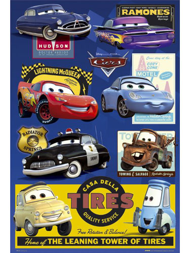 Disney Cars Poster Collage Maxi FP1614