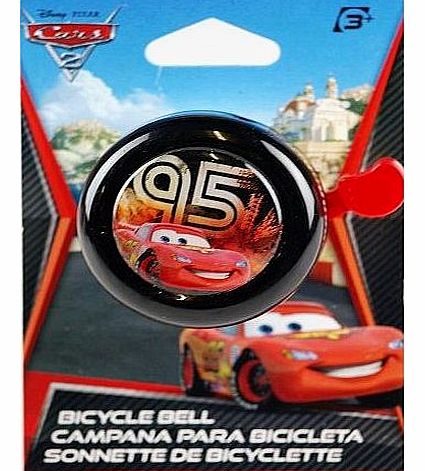 Disney Cars Red Metal Bike Bell - Boys First Bike Accessory