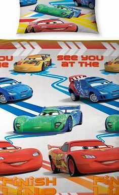 Disney Cars Speed Single Rotary Duvet Cover