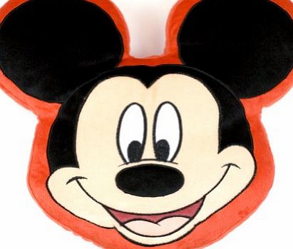 Disney Character World Disney Mickey Mouse Head Shaped Plush Cushion