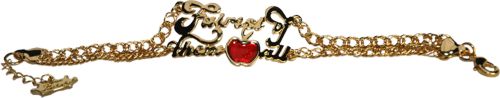 Disney Couture 14ct Gold Plated Snow White Fairest Bracelet from Disney Couture