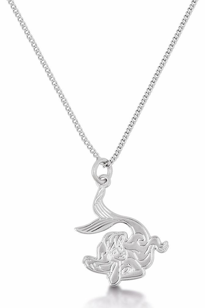 Disney Couture 14kt White Gold Plated Ariel Little Mermaid
