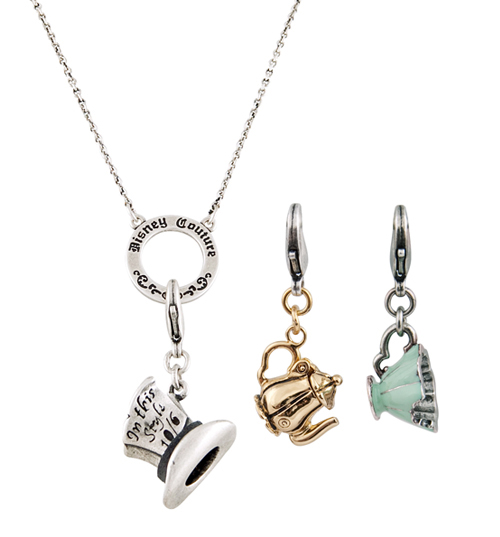 Alice in Wonderland Tea Party Charm Necklace