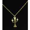 Beauty & The Beast Lumiere Necklace