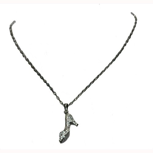 Disney Couture Cinderella Glass Slipper Necklace from Disney Couture