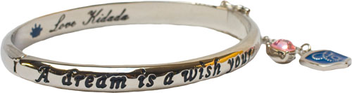 Disney Couture Dream Is A Wish Platinum Cinderella Bangle from Disney Couture