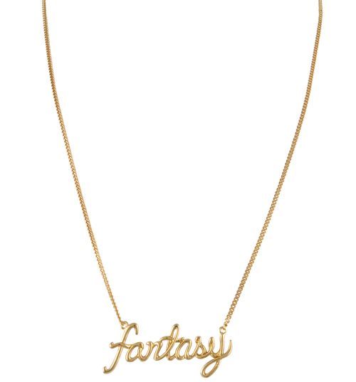 Disney Couture Gold Plated Fantasy Necklace from Disney Couture